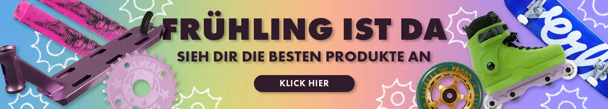 Der Frühling ist da – Zeit, dein Setup zu checken, den Grip zu prüfen und im Park voll aufzudrehen.