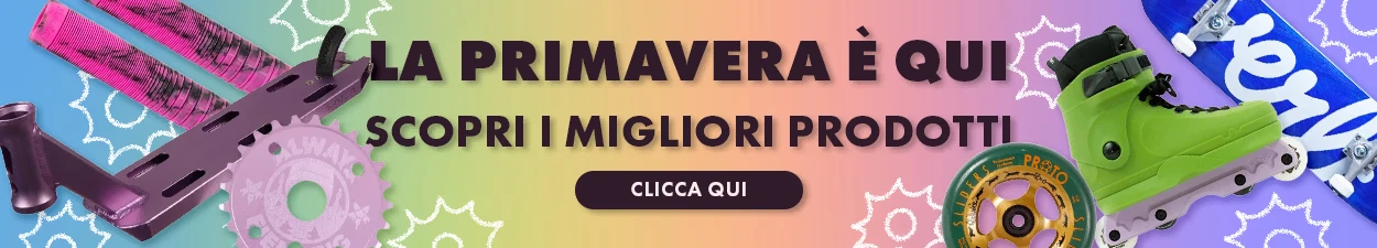 La primavera è arrivata: è tempo di indossare protezioni, casco e guanti, montare sulla tavola da skate o agganciare gli scarponi da snowboard e lanciarsi in un nuovo trick.