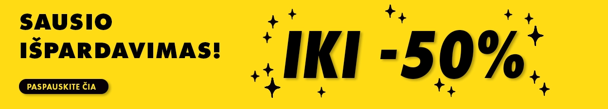 Sausio išpardavimas