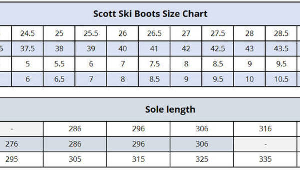 skischuhe 195 mm welche größe