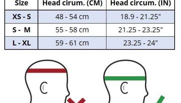 Triple Eight Brainsaver Helmet Size Chart | SkatePro