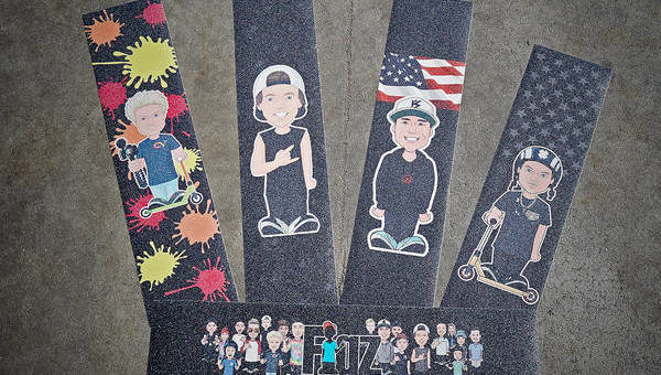 Crazy colours: Get your scooter ready for the summer