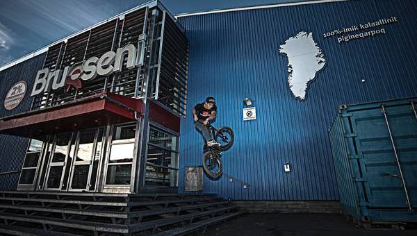 Inuk Siegstad: From the harbour in Sisimiut to international BMX competitions