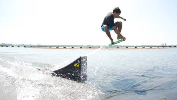 Get better at skateboarding - try a skimboard